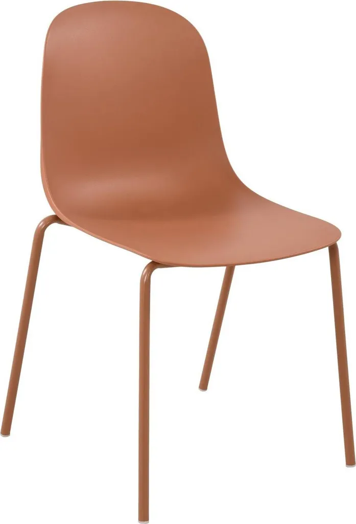 Sedia da Giardino Terracotta Impilabile Resistente Intemperie - Offerta