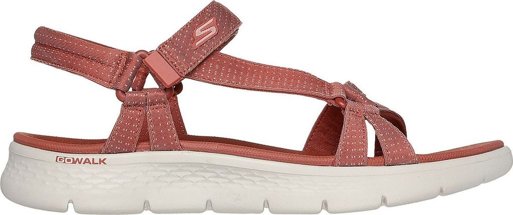 Skechers Go Walk Flex Sandal Sublime Grau DKMV Größe EU 37