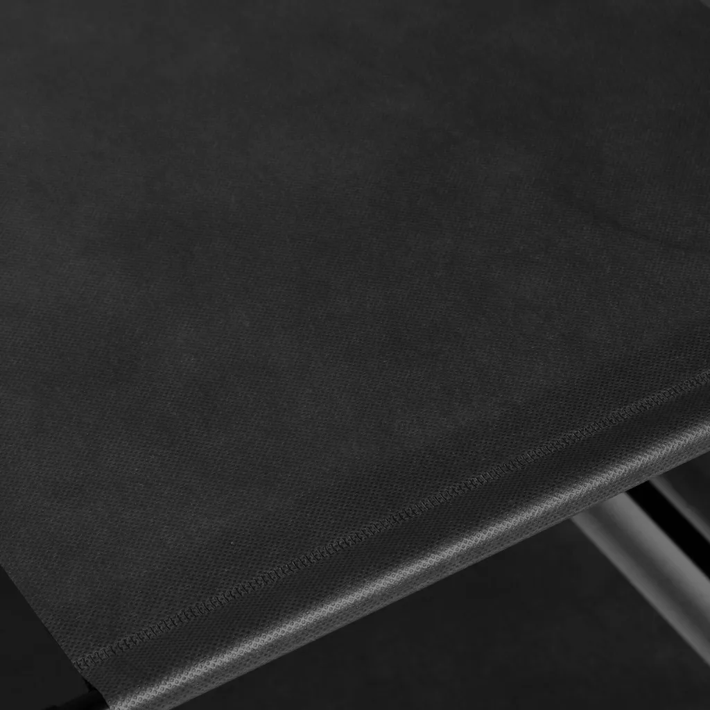 Dressing textile Olena noir pour chambre et studio - Armoire modulable