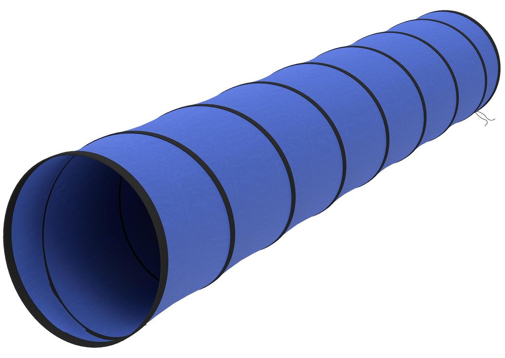 Tunel do agility dla psów PawHut 300 x 50 cm z 4 kotwami Zdjęcie produktu 