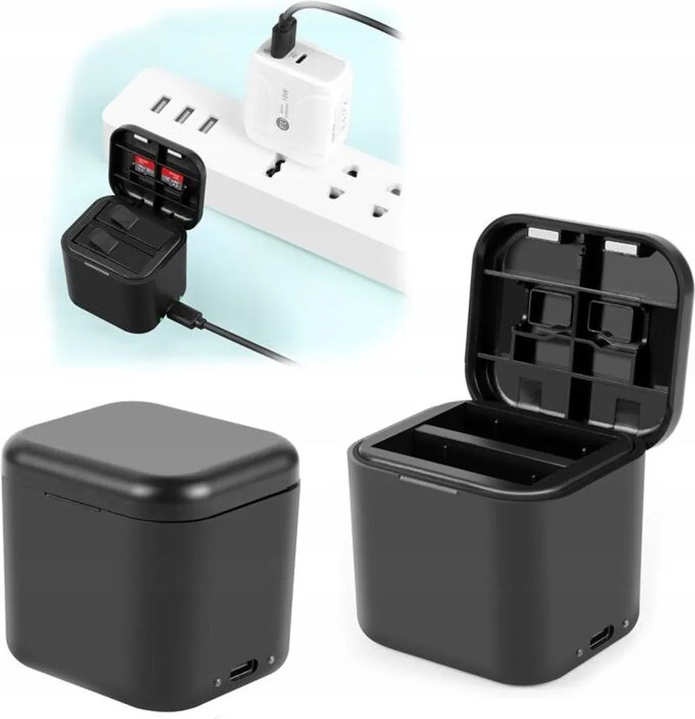 Caricabatterie USB Doppio per Insta360 Ace Pro / Ace PU968B - Shop Online