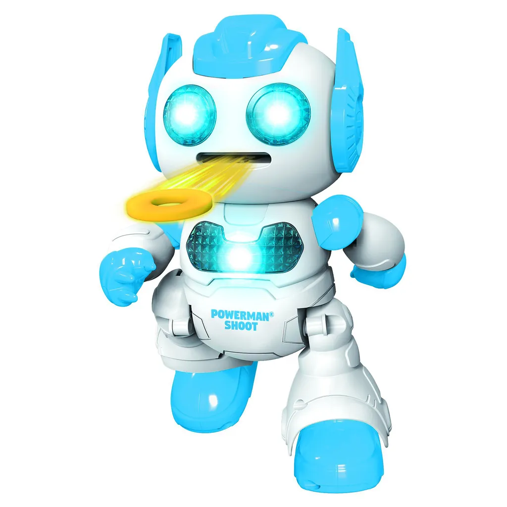 Jouet robot télécommandé Powerman Shoot Lexibook éducatif pour enfant