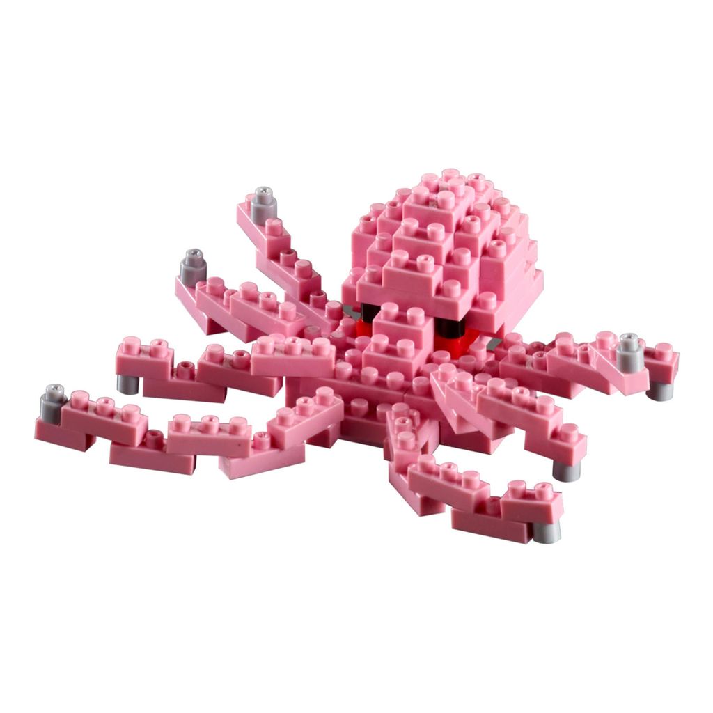 Brixies Kleiner Oktopus, Tier, Bausatz, Bausteine, Produktbild 