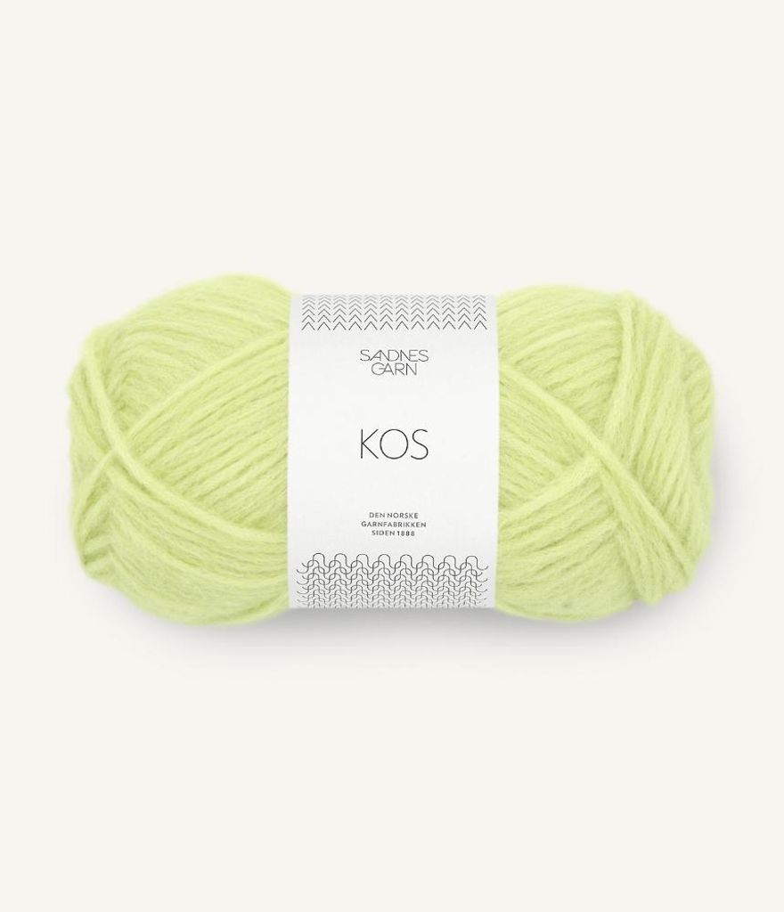 Sandnes Kos 50g lime punch 9523