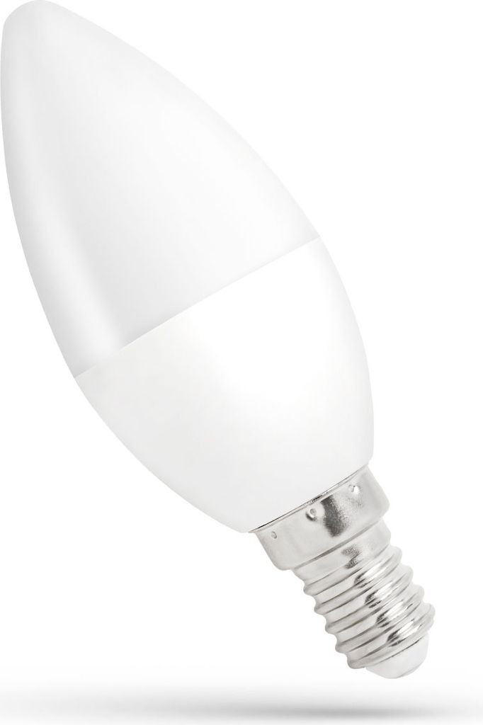Spectrum LED Leuchtmittel Kerze 1W = 8W E14 matt 90lm Produktbild 