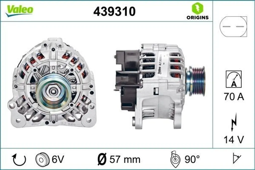Alternateur Valeo 028903028C : Solution pour Panne de Charge VW et Audi