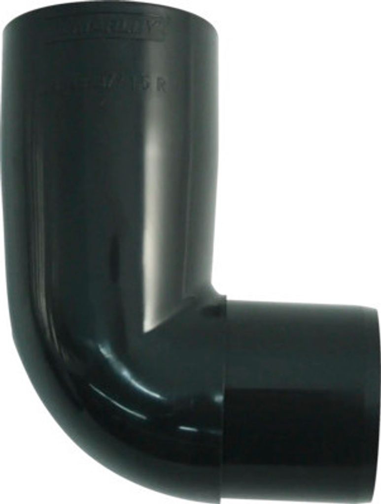 Marley Fallrohrbogen Kunststoff rund 87° anthrazit NW 75 mm Produktbild 