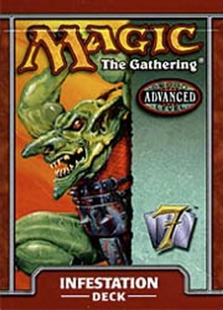 Magic: The Gathering Seventh Edition: Infestation Theme Deck Japanisch