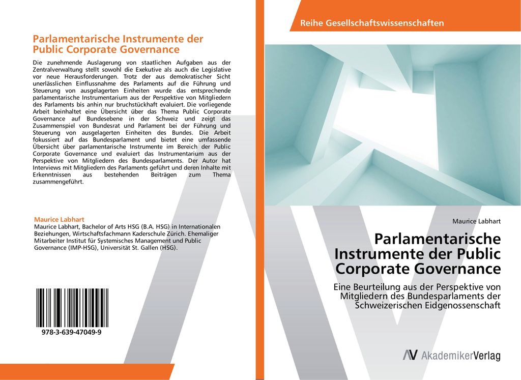 Parlamentarische Instrumente der Public Corporate Governance