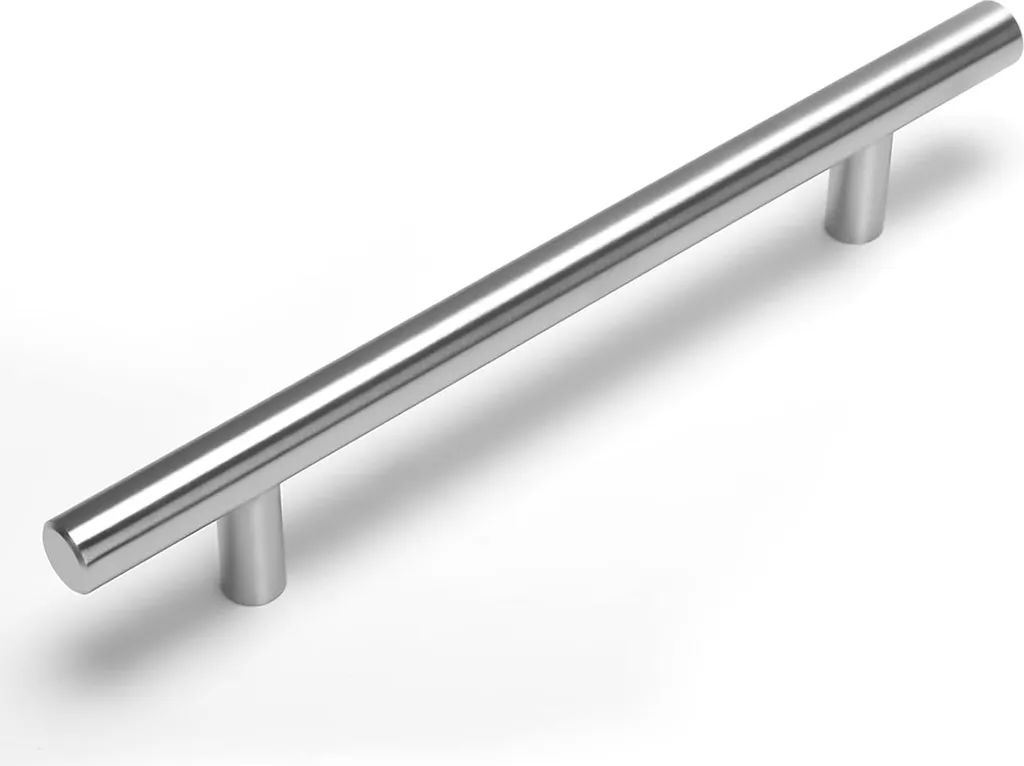 Poignées de meuble 128 mm en inox - Set de 30 pour placard et cuisine