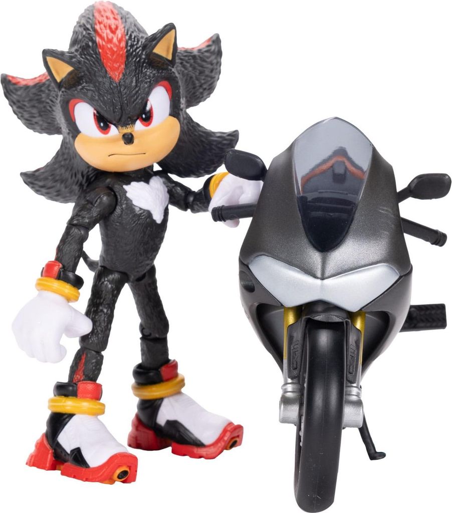 Sonic - The Hedgehog Movie 3 Actionfigur mit Fahrzeug 13 cm Produktbild 