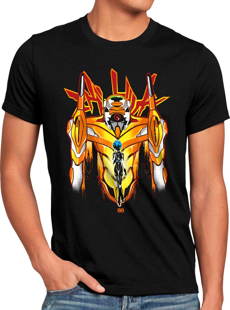 style3 EVA Unit 00 Herren T-Shirt shinji tokyo3 neon genesis