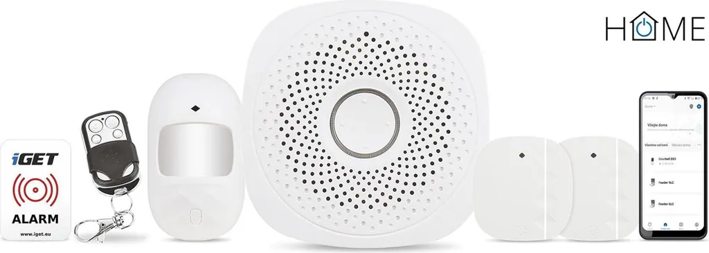 Sécurisez votre appartement avec l'alarme Wi-Fi iGET HOME X1 connectée