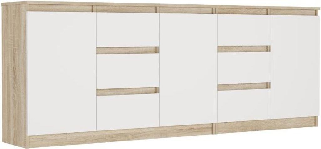 Framire Komoda sada 2ks 200cm skříňka zásuvky R-200-S6 Obrázek produktu 