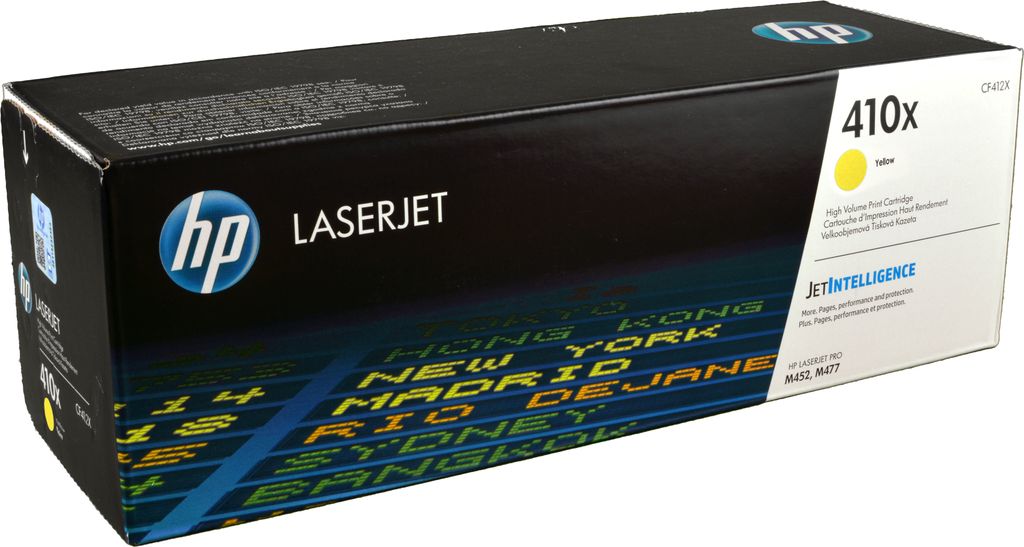 HP Original 410X Gelb LaserJet Tonerkartusche mit hoher Produktbild 