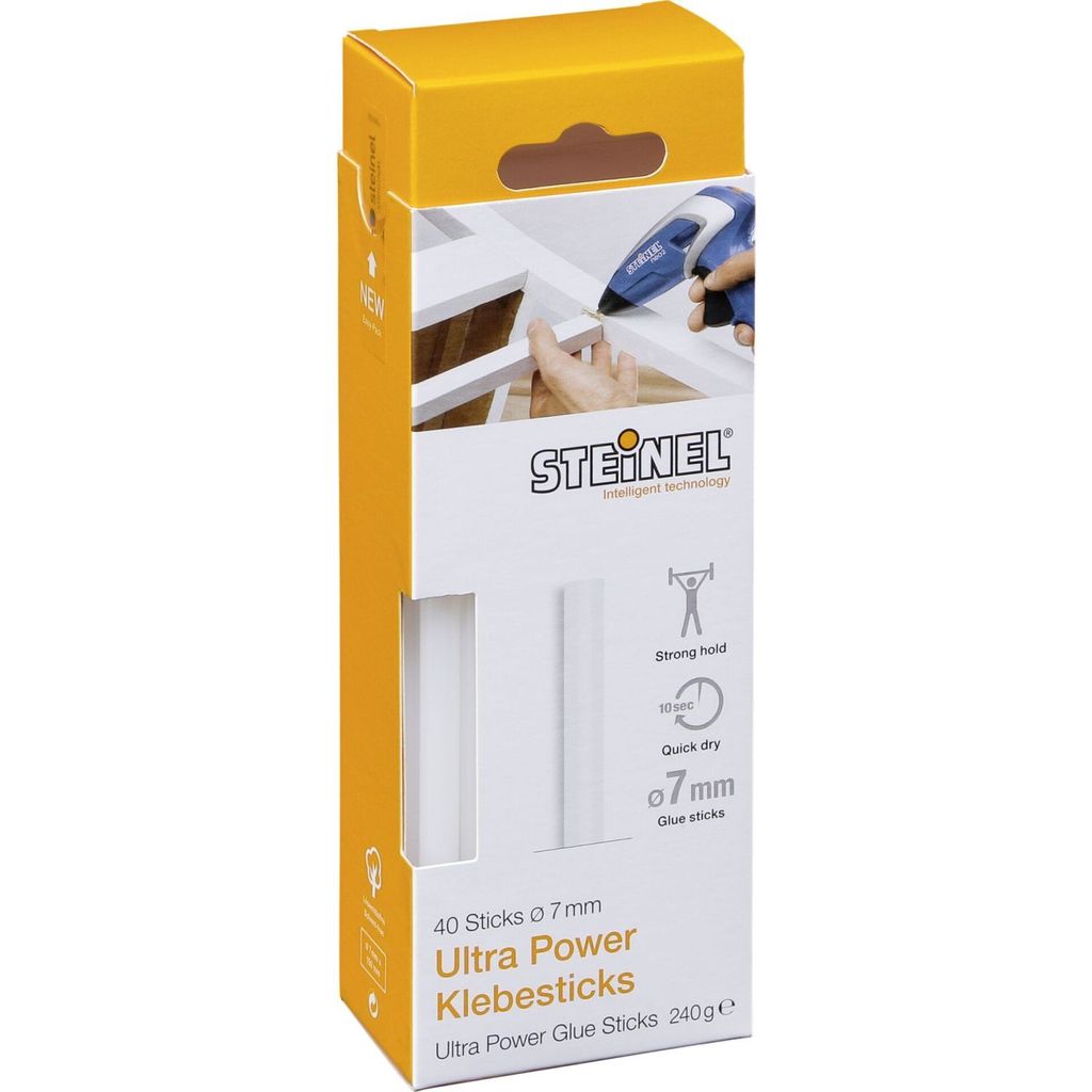 40x Steinel 7mm Ultra Power Heißklebesticks Produktbild 