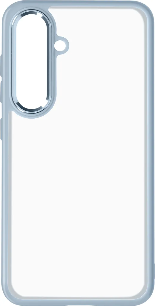 Avizar, cover protettiva Samsung S25 Plus, retro rigido, fotocamera protetta, azzurro