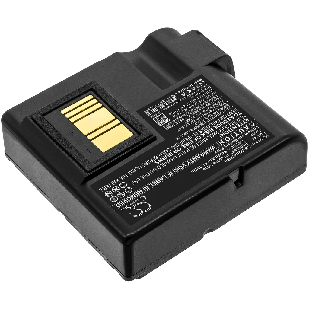 Batteria per Stampante Zebra QLN420 ZQ630 - Ricambio 5200mAh - 2