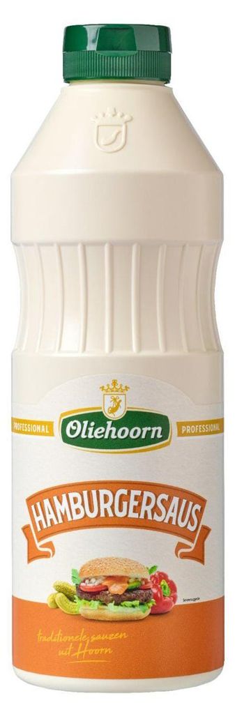 Oliehoorn Hamburgersaus 900 ml - Pikantná, krémová omáčka Obrázok produktu 
