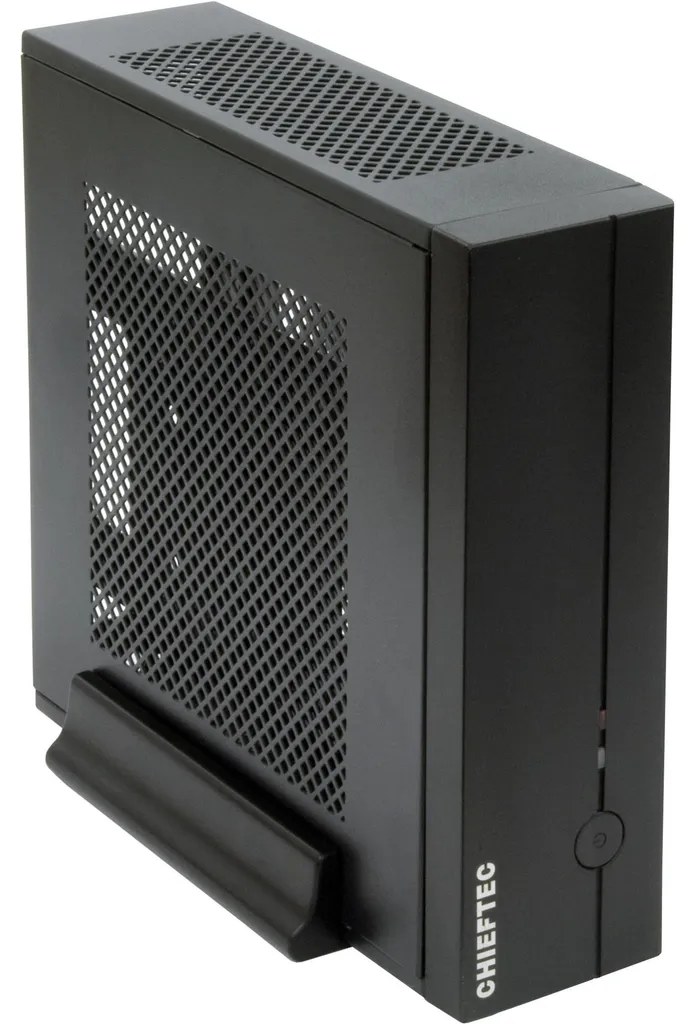 Boîtier PC Chieftec IX-01B-OP Mini-ITX Compact Noir pour Montage VESA - 5