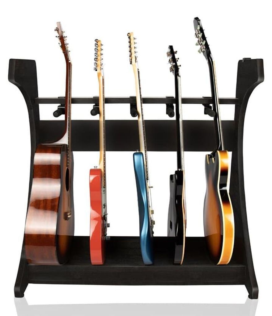 Gator Frameworks Elite 5 E/A Guitar Rack - BLK GFW-ELITEGTR5RK-BLK