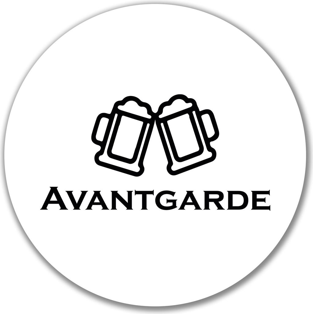 Huuraa Aufkleber Avantgarde Schützenfest 10cm rund Sticker Geschenkidee