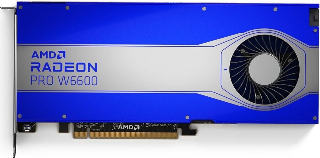 AMD Radeon PRO W6000 Radeon PRO W6600 8 GB GDDR6 Image du produit 