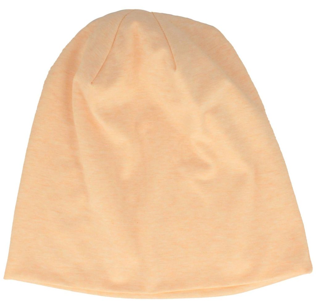 Balke melierter Jersey Beanie Strickmütze mit Rollrand, braun, Gr. Einheitsgröße