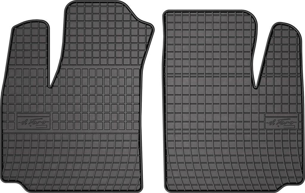 FROGUM Gummimatten Autofussmatten für Fiat Doblo I 2000-2010