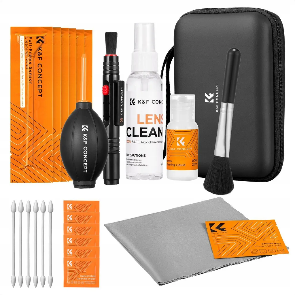 Nettoyer Capteur Plein Format 24mm : Kit Complet K&F pour Photo et Drone