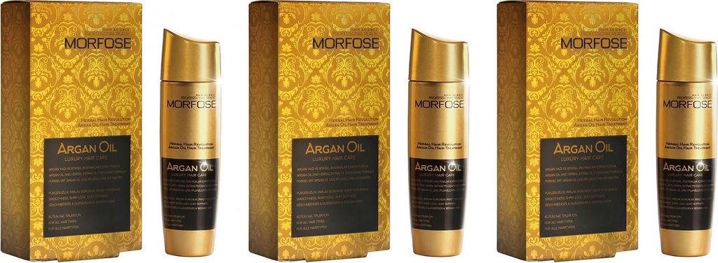 Argan-Öl Luxus Haarpflege 3x100 ml