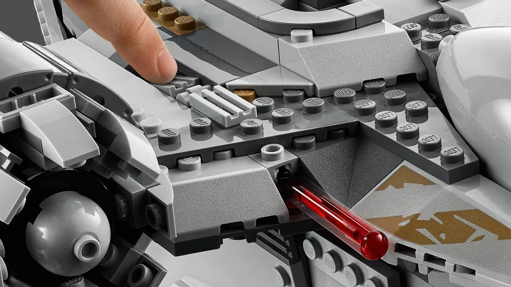 Jeu de Construction LEGO Star Wars Razor Crest Vaisseau Spatial - 25