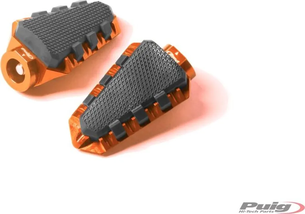 Repose-pieds de Conduite Confort pour SUZUKI GSX-R750 PUIG 7319T Orange
