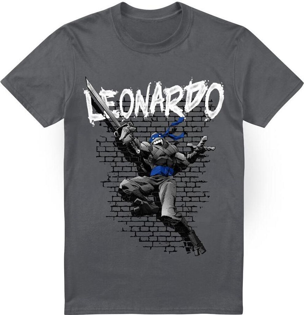 Teenage Mutant Ninja Turtles - T-Shirt für Herren TV6533 (M) (Holzkohle)