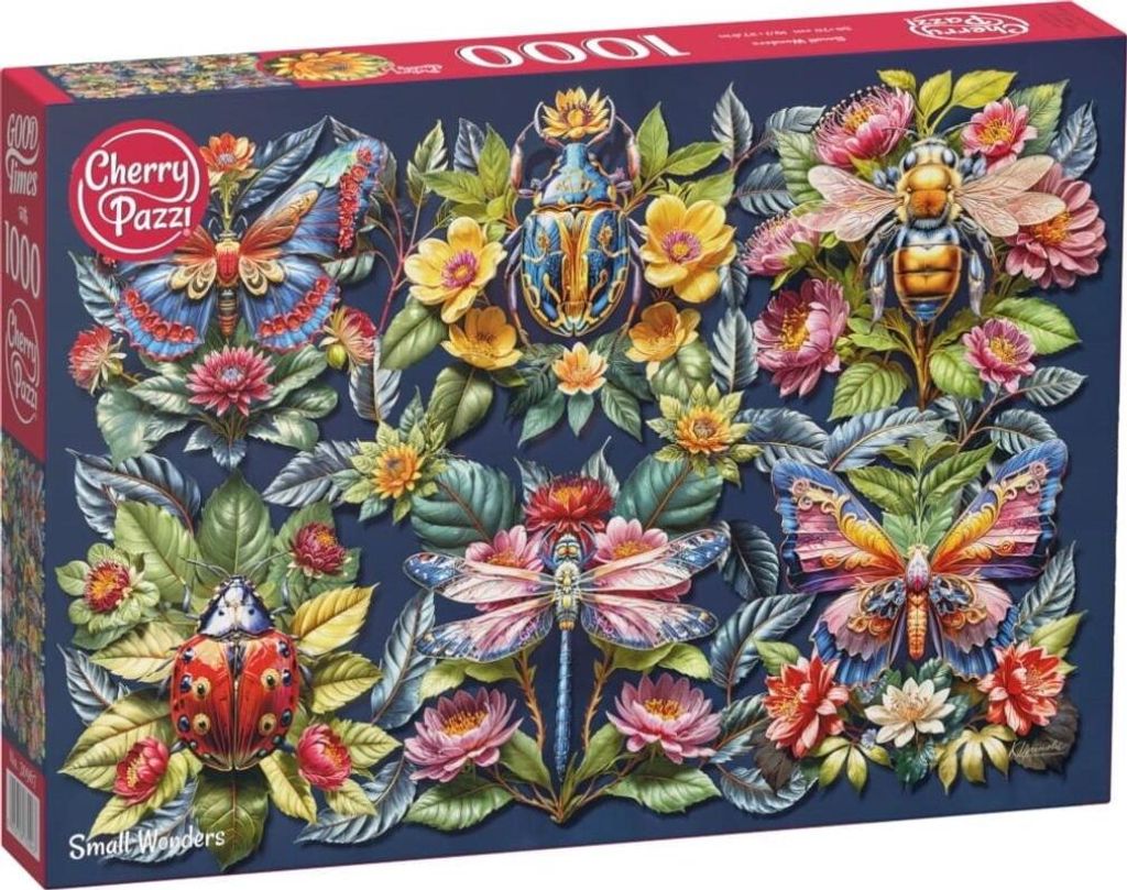 CHERRY PAZZI Puzzle Insektenwelt 1000 Stü ck