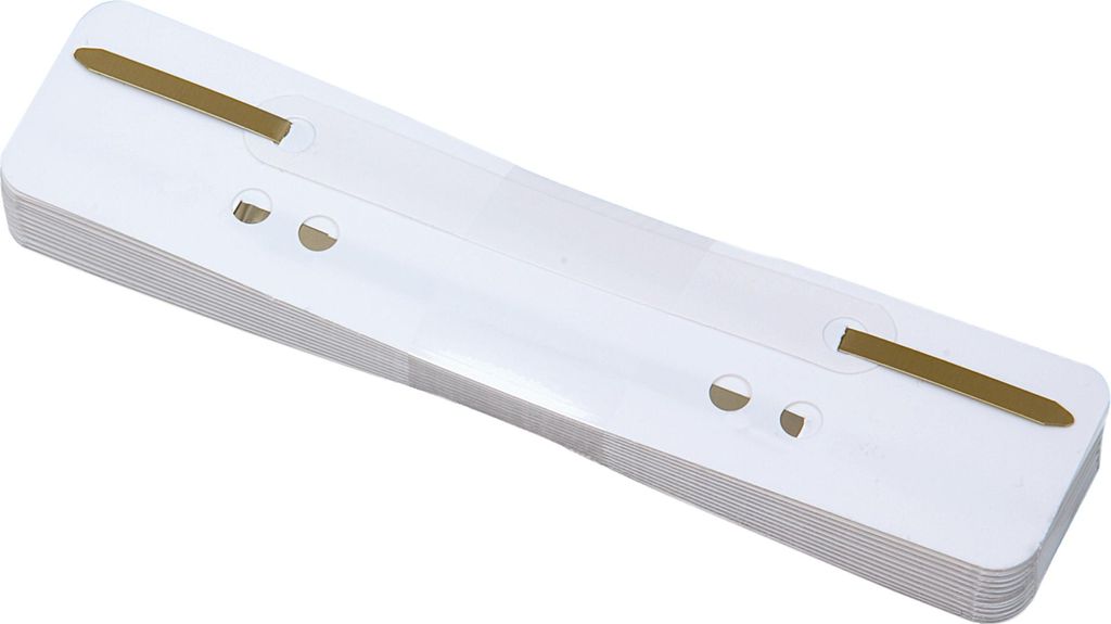 Soennecken Heftstreifen 3169 kurz Kunststoffdeckl. ws 25 Produktbild 