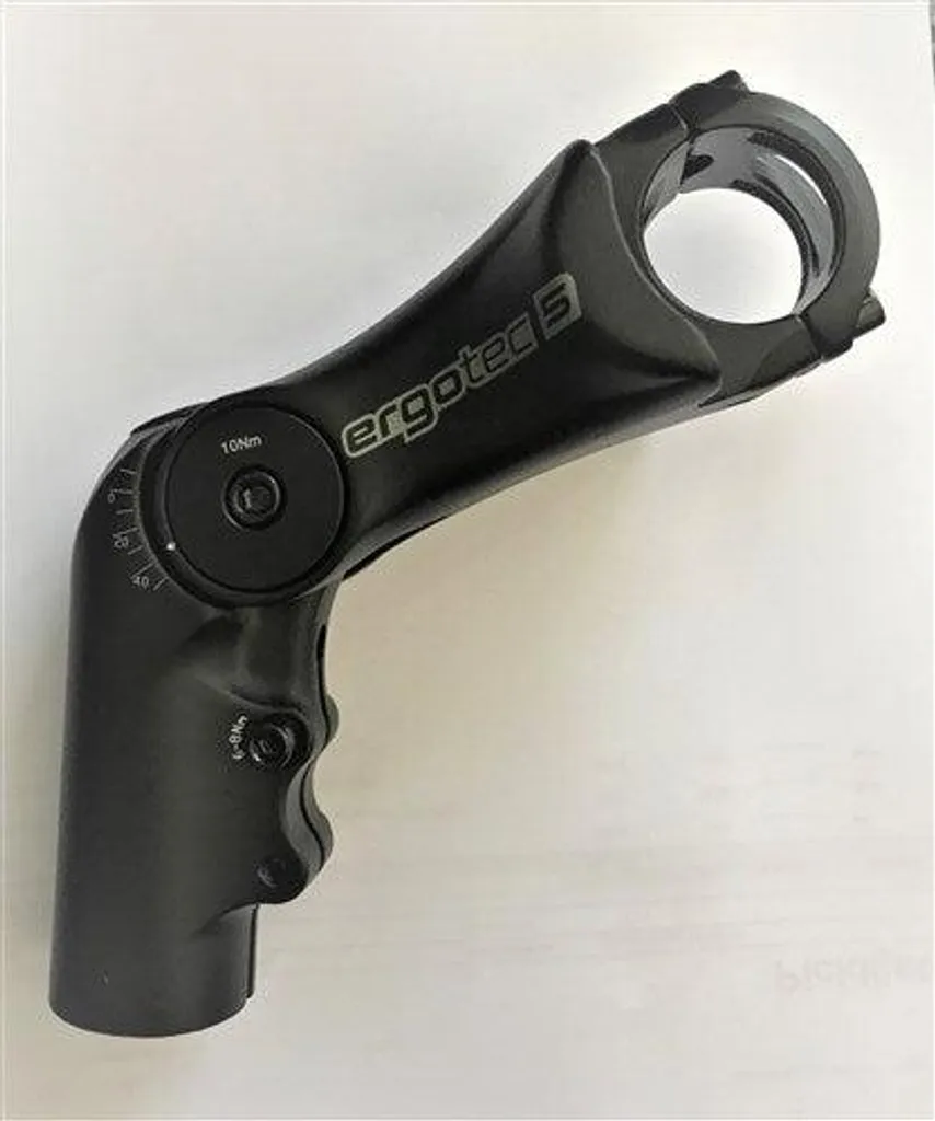 Potence inclinable Ergotec 110mm réglable haute sécurité niveau 5