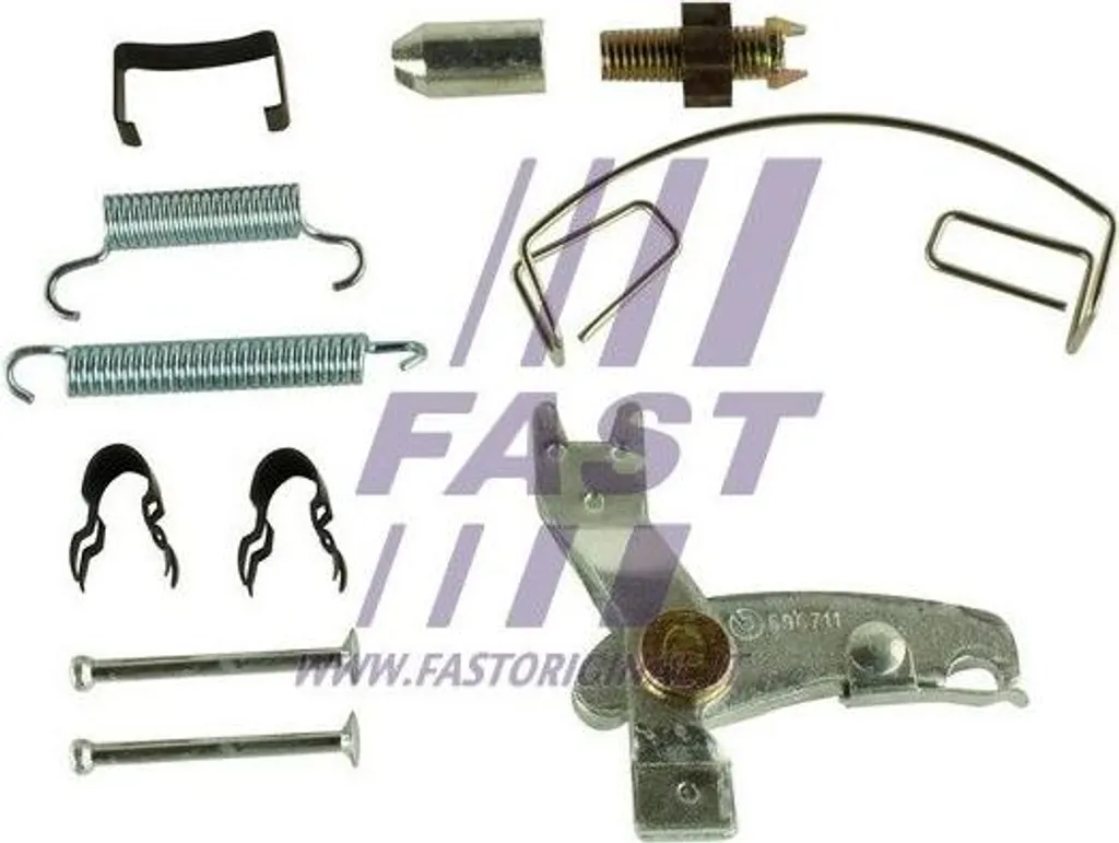 Set Accessori Ganasce Freno a Mano FAST FT32395 per Iveco Daily OE 42556902
