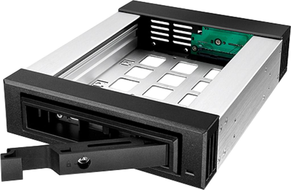 RaidSonic ICY BOX IB-129SSK-B 3,5 Wechselr. f 2,5 /3,5 HDD ́s