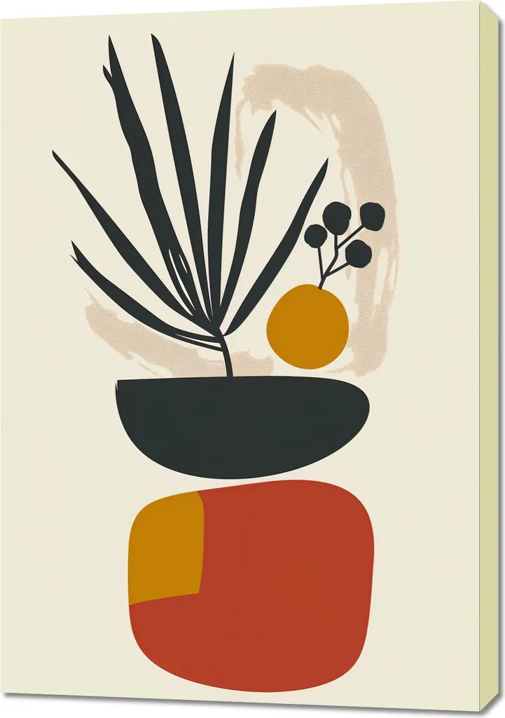 Quadro 70x100 Botanico Insight: Arte Botanica Premium per Arredo Casa