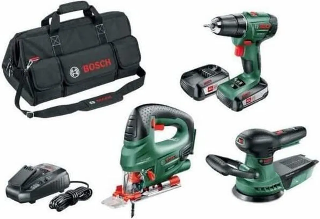 Finissez vos travaux sans effort avec le pack Bosch 18V multi-outils