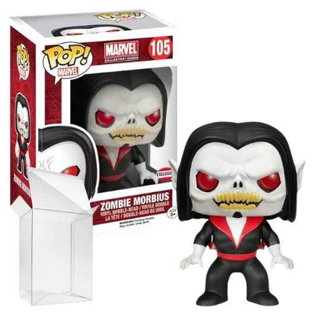 Funko Pop! Marvel: Marvel Collector Corps - Zombie Morbius #105 Exclusive