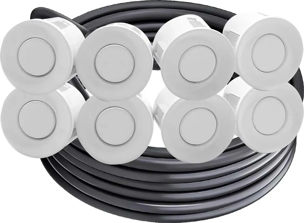Kit Sensori Parcheggio Avizar 8 Capsule Nere: Sicurezza Totale Auto - 3