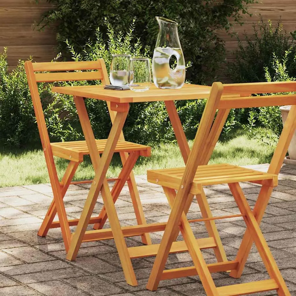 Tavolo Esterno Acacia 60x60x72 cm | Resistente e Pieghevole 6551475
