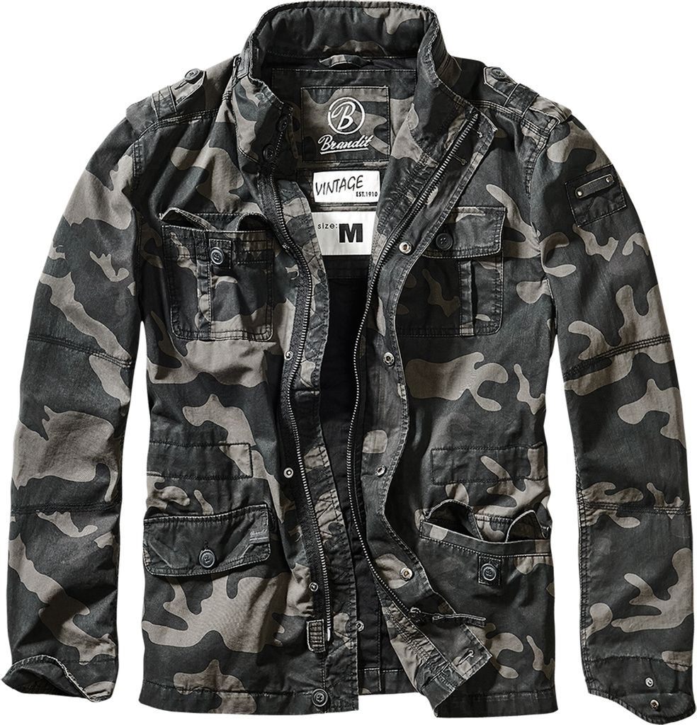 Brandit Britannia Jacket darkcamo, XXL
