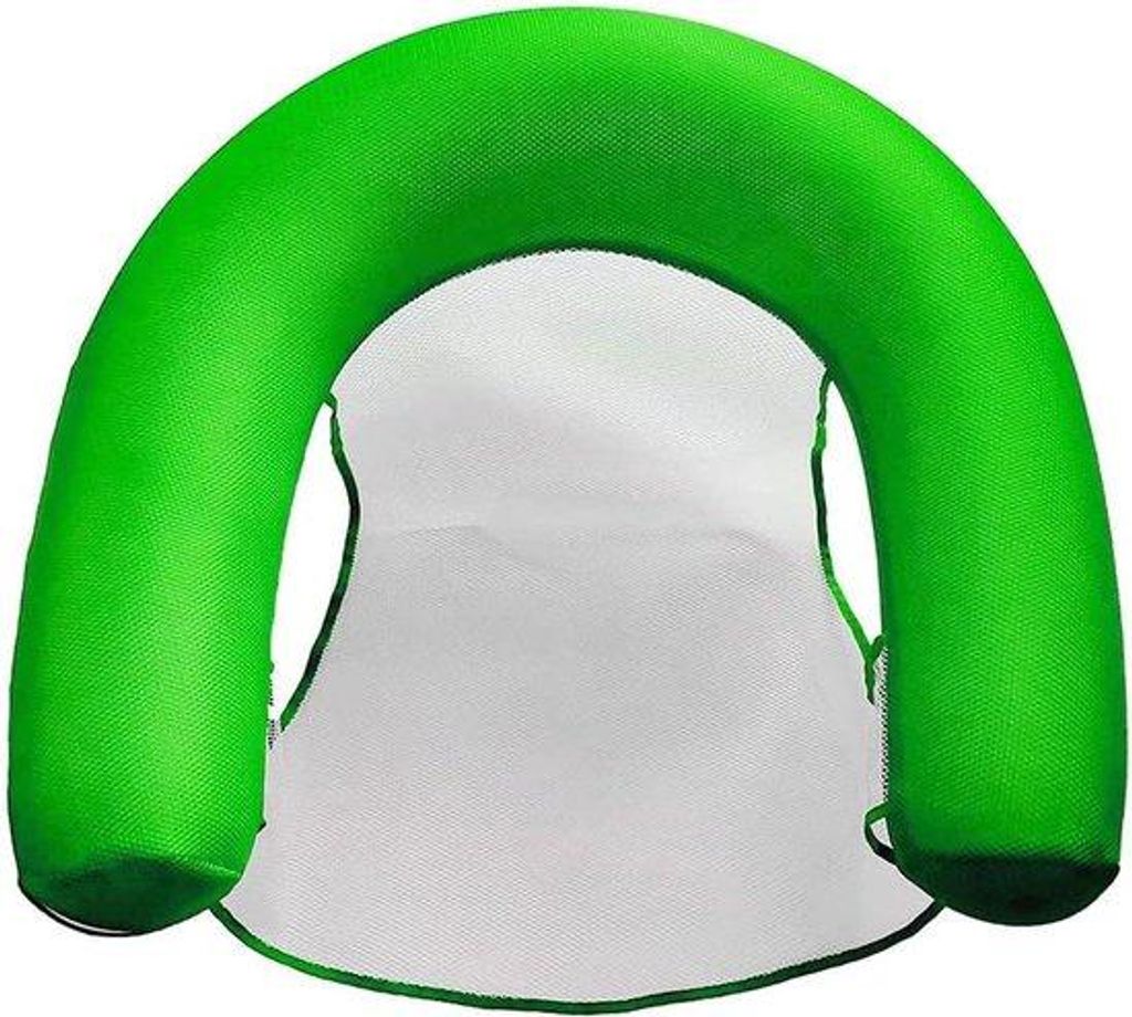 Luftfeder Wasserliege - Schwimmstuhl für den Pool - Wasserliege und Luftmatratze für Sommer Wasserspaß