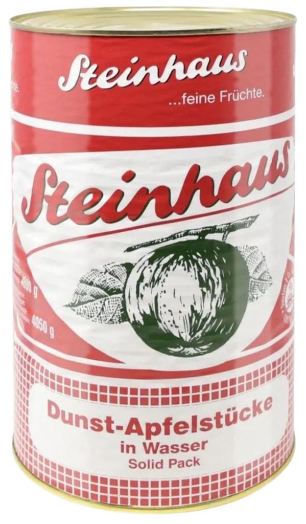 Steinhaus Dunst Apfelstücke feine Früchte in Wasser Produktbild 