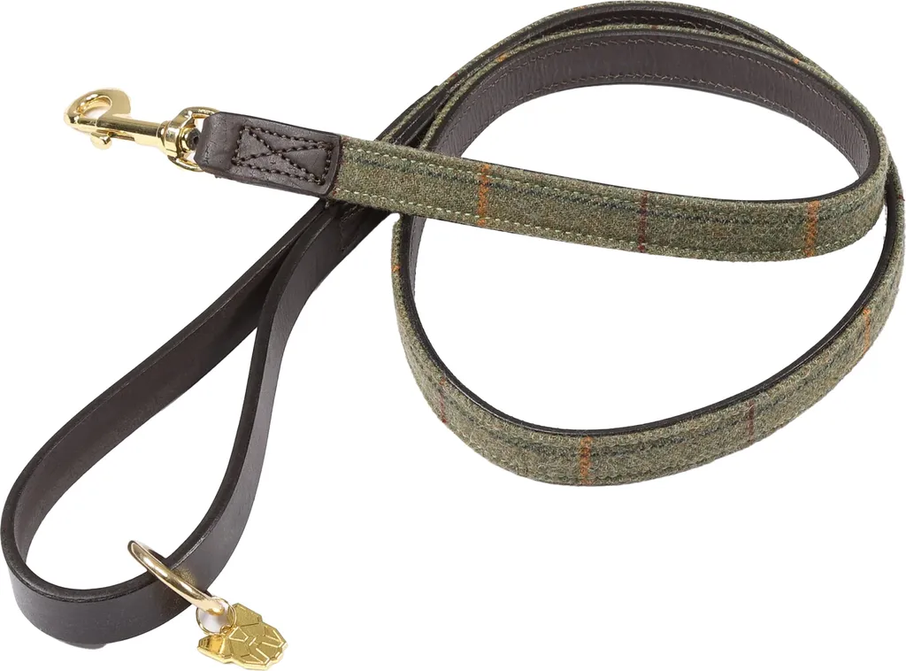 Laisse chien Digby & Fox Tweed ER2219 : Alliez solidité et style à carreaux