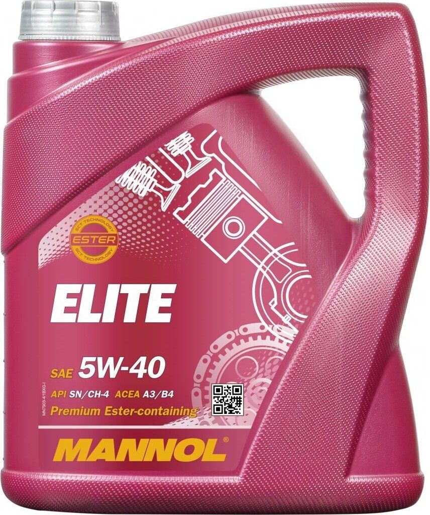 4 Liter MANNOL 5W-40 ELITE MB 229.5 VW 505 00 VW 502 00 Produktbild 