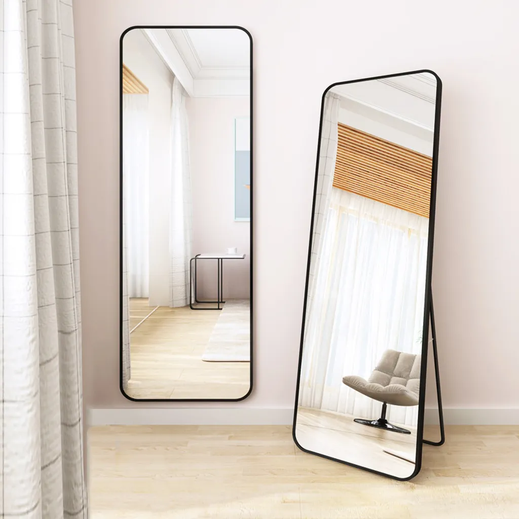 Specchio Figura Intera 45x155 cm | Da Terra o Parete | Design Italiano